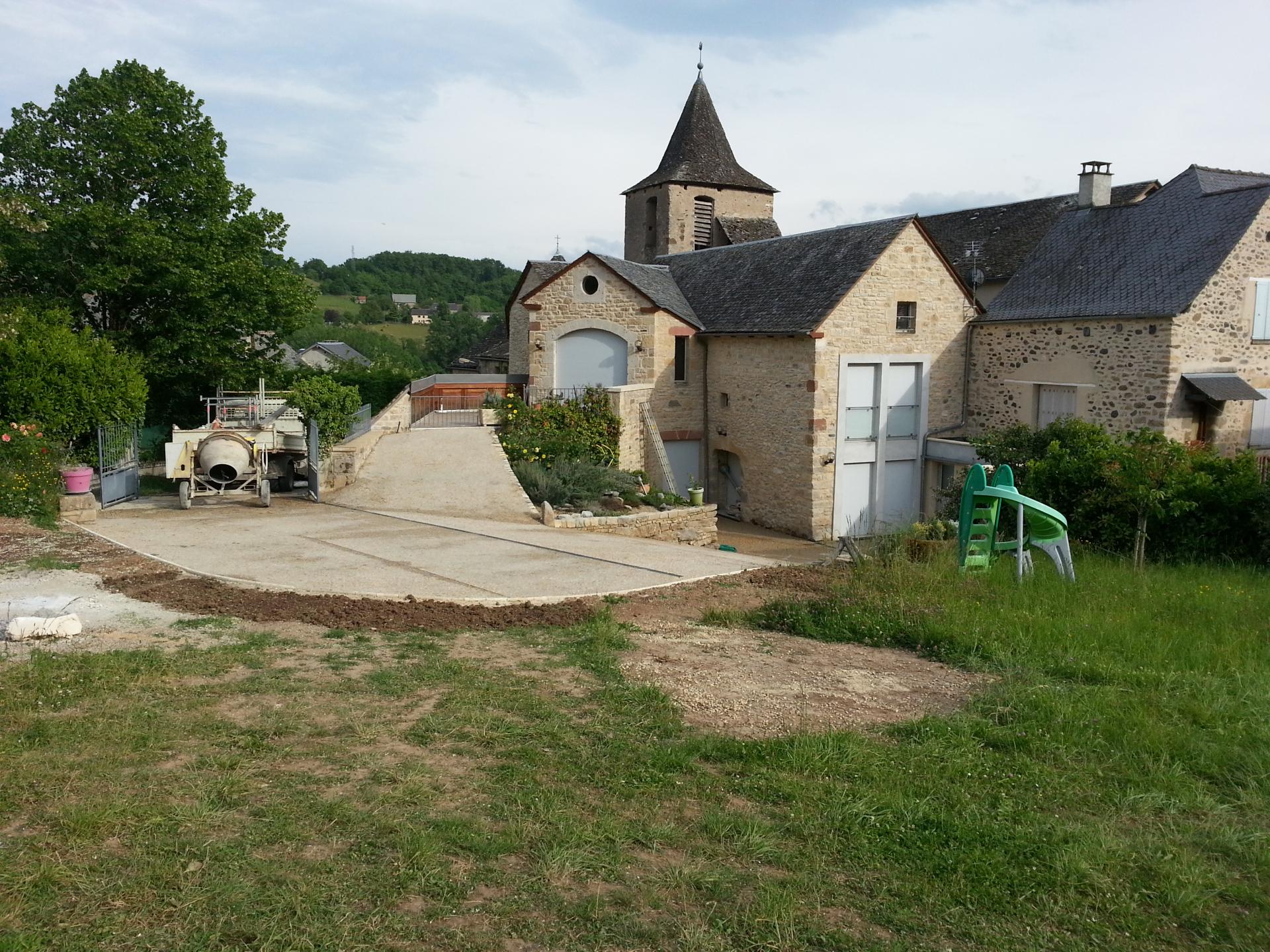 Vue d'ensemble aménagements éxtérieurs